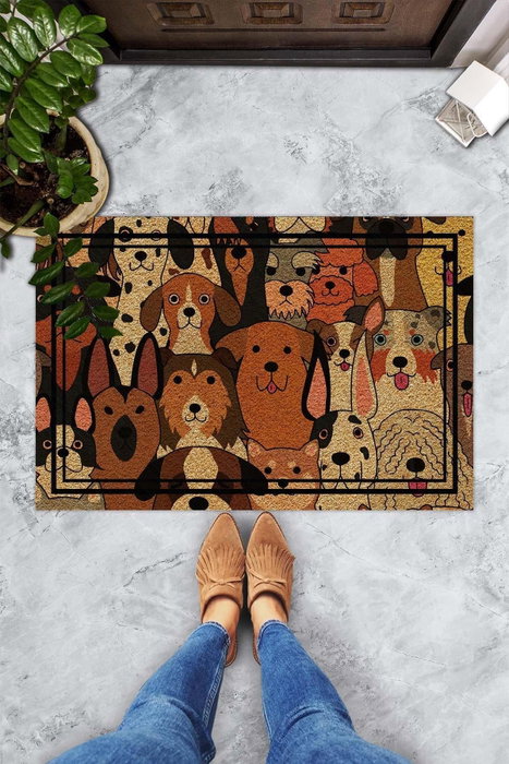 Conceptum Felpudo Cane Carıno Multicolor 40 x 60 cm Conceptum Felpudo Cane Carıno Multicolor 40 x 60 cm